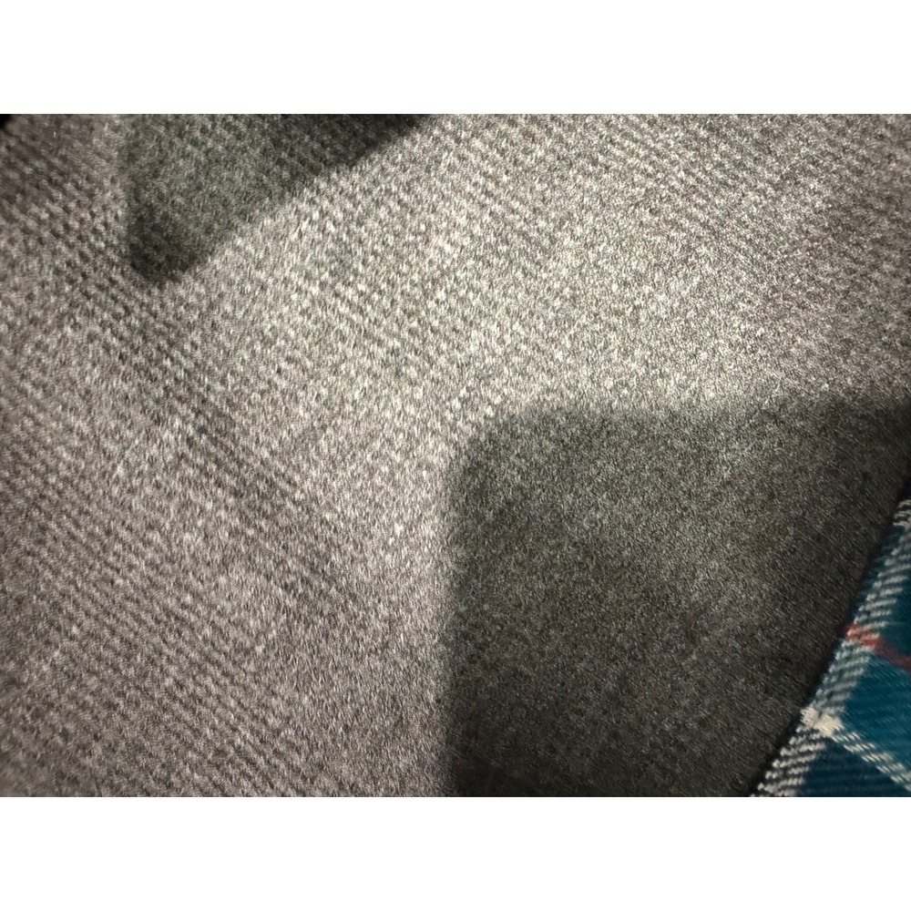 Lee Mens XXL Regular Fit Flannel Shirt Jacket Blue Plaid Jersey Lined 1617830 - Picture 10 of 13